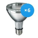 Monipakkaus 6x Philips MASTERColour E27 CDM-R Elite PAR30L 70W 40D - 930 Lämmin Valkoinen | Paras Värintoisto