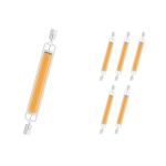 Monipakkaus 6x Philips Corepro LED Lineair R7s 118mm 7.2W 850lm - 840 Kylmä Valkoinen | Korvaa 60W