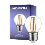 Noxion Lucent Lustre LED E27 Pallo Filament Kirkas 2.5W 250lm - 827 Erittäin Lämmin Valkoinen - Korvaa 25W
