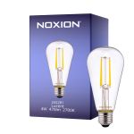 Noxion Lucent LED E27 Päärynä Filament Kirkas 4W 470lm - 827 Erittäin Lämmin Valkoinen | Korvaa 40W