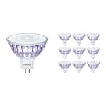 Monipakkaus 10x Philips Master LED Kohdevalaisin GU5.3 MR16 5.8W 345lm 36D - 922-927 Dim To Warm | Paras Värintoisto - Himmennettävä - Korvaa 35W