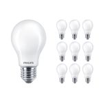 Monipakkaus 10x Philips MASTER Value LED Lamppu E27 Päärynä Matta 5.9W 806lm - 927 Erittäin Lämmin Valkoinen | Paras Värintoisto - Himmennettävä - Korvaa 60W