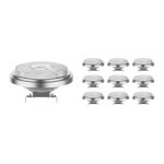 Monipakkaus 10x Noxion LED Kohdevalaisin G53 AR111 7.4W 450lm 40D - 927 Erittäin Lämmin Valkoinen | Paras Värintoisto - Himmennettävä - Korvaa 50W