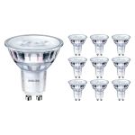 Monipakkaus 10x Philips Corepro LED Kohdevalaisin GU10 PAR16 4.9W 460lm 36D - 830 Lämmin Valkoinen | Korvaa 65W