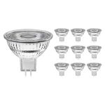 Monipakkaus 10x Noxion LED Kohdevalaisin GU5.3 MR16 4.4W 345lm 60D - 827 Erittäin Lämmin Valkoinen | Himmennettävä - Korvaa 35W