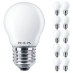 Monipakkaus 10x Philips Master Value LED Lustre E27 Pallo Matta 3.4W 470lm - 927 Erittäin Lämmin Valkoinen | Paras Värintoisto - Himmennettävä - Korvaa 40W