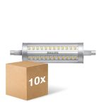 Monipakkaus 10x Philips Corepro LED Lineair R7s 118mm 14W 2000lm - 830 Lämmin Valkoinen | Himmennettävä - Korvaa 120W