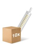 Monipakkaus 10x Osram Slim Line LED R7s 118mm 12W 1521lm - 827 Erittäin Lämmin Valkoinen | Korvaa 100W