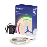 Noxion  LED-Nauhat Naga 5 Metri Täydellinen setti - Smart Wifi - 24V - 90LEDs/m - 12W/m - RGBW - 930-965 Säädettävä Valkoinen | 12mm - IP20 - Paras Värintoisto - SMD2835+SMD5050