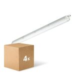 Monipakkaus 4x Philips LED Loisteputkivalaisimet Vedenkestävä CoreLine WT120C G2 29W 4000lm - 840 Kylmä Valkoinen | 120cm 