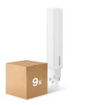 Monipakkaus 9x Philips CorePro PL-C LED 8.9W 990lm - 830 Lämmin Valkoinen | 2-Nastaa - Korvaa 26W