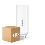 Monipakkaus 10x Philips CorePro PL-T LED Lamppu HF 9W - 830 Lämmin Valkoinen | 4-Nastaa - Korvaa 26W
