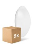 Monipakkaus 5x Ledvance Surface Pyöreä 400 24W 840 1920lm Valkoinen IP44 | Kylmä Valkoinen