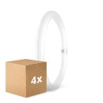 Monipakkaus 4x Osram LED Putki T9 Pyöreä (EM/Mains) 18.3W 2200lm - 840 Kylmä Valkoinen | Korvaa 32W