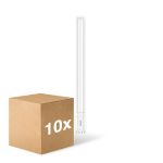 Monipakkaus 10x Philips Corepro PL-L LED 24W 3200lm - 830 Lämmin Valkoinen | 4-Nastaa - Korvaa 55W