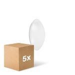 Monipakkaus 5x Ledvance Surface Pyöreä 250 13W 840 960lm Valkoinen IP44 | Sensori - Kylmä Valkoinen