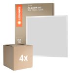 Monipakkaus 4x Ledvance LED Paneeli Kompakti Aluminium Valkoinen 33W 3630lm - 865 Päivänvalo Valkoinen | 60x60cm