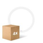 Monipakkaus 4x Osram LED Putki T9 Value Pyöreä (EM/Mains) 24W 2900lm - 840 Kylmä Valkoinen | Korvaa 40W