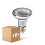 Monipakkaus 10x Ledvance Performance LED Kohdevalaisin E27 R80 8.5W 670lm 36D - 827 Erittäin Lämmin Valkoinen | Himmennettävä - Korvaa 100W