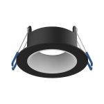 Noxion LED Kohdevalaisin Ares Syvä ring Musta -   Inner Rengas Valkoinen | Odetnij 68mm - incl. GU10 Fitting