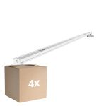 Monipakkaus 4x Noxion Loisteputkivalaisimet Click V2 LED T8 | Sopii 2x 150cm LED Putki