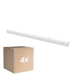 Monipakkaus 4x Noxion LED Loisteputkivalaisimet Batline V2.0 8W 990/1080/1050lm - 830-865 CCT | 60cm