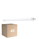 Monipakkaus 4x Ledvance LED Loisteputkivalaisimet Vedenkestävä 33W 3960lm - 840 Kylmä Valkoinen | 120cm