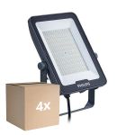 Monipakkaus 4x Philips LED Valonheitin Ledinaire BVP169 100W 12000lm 110D - 830-840-865 CCT | IP65 - Symmetrinen