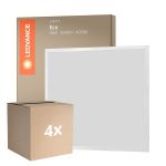 Monipakkaus 4x Ledvance LED Paneeli Eco 36W 3600lm - 840 Kylmä Valkoinen | 60x60cm - UGR <22
