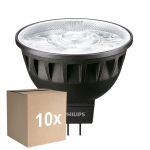 Monipakkaus 10x Philips Master LED Kohdevalaisin GU5.3 MR16 6.7W 460lm 24D - 940 Kylmä Valkoinen | Paras Värintoisto - Himmennettävä - Korvaa 35W