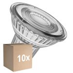 Monipakkaus 10x Ledvance LED Kohdevalaisin GU10 PAR16 6.1W 575lm 36D - 930 Lämmin Valkoinen | Paras Värintoisto - Himmennettävä - Korvaa 80W