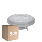 Monipakkaus 50x Noxion LED Kohdevalaisin G53 AR111 7.4W 450lm 24D - 930 Lämmin Valkoinen | Paras Värintoisto - Himmennettävä - Korvaa 50W