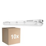 Monipakkaus 10x Ledvance LED Loisteputkivalaisimet Vedenkestävä Kosteudenkestävä 32W 4000lm - 830 Lämmin Valkoinen | 120cm 
