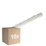 Monipakkaus 10x Philips LED Loisteputkivalaisimet Vedenkestävä WT050C | Sopii 1x150cm LED Putki
