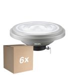 Monipakkaus 6x Philips Corepro LED Kohdevalaisin G53 AR111 7W 550lm 40D - 830 Lämmin Valkoinen | Korvaa 50W