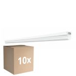Monipakkaus 10x Ledvance LED Loisteputkivalaisimet Linear Kompakti 20W 2000lm - 840 Kylmä Valkoinen | 120cm