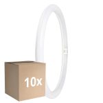 Monipakkaus 10x Osram LED Putki T9 Pyöreä (EM/Mains) 24W 2900lm - 865 Päivänvalo Valkoinen | Korvaa 40W
