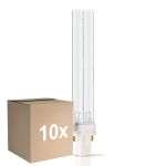 Monipakkaus 10x Philips PL-S 11W - UV-C | 2-Nastaa