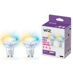 Kaksipakkaus 2x WiZ Smart LED Kohdevalaisin GU10 PAR16 5W 400lm 36D | Paras Värintoisto - Himmennettävä - Korvaa 50W