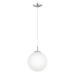 Eglo Riippuvalaisin Rondo Teräs Satiini Nikkeli | Sopii E27