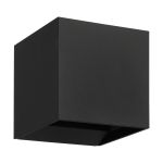 Eglo Seinävalaisin Calpi 3 Aluminium Musta Up & Down 2.8W 420lm - 830 Lämmin Valkoinen | IP54