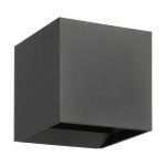 Eglo Seinävalaisin Calpi 3 Aluminium Antrasiitti Up & Down 2.8W 420lm - 830 Lämmin Valkoinen | IP54