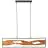 Brilliant Chaumont Riippuvalaisin Aluminium Metalli- Puu Musta 18W 2300lm - 830 Lämmin Valkoinen