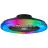 Brilliant Badria Kattotuuletin Muovi- Metalli- Musta 36W 4700lm - 830-865 CCT+RGB | 490mm - Kaukosäädin Himmennettävä