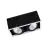 Ledvance LED Kohdevalaisin Neliö- Multi Kallistettava Musta-Valkoinen 2x30W 5400lm 38D - 830 Lämmin Valkoinen | Odetnij 320x160mm