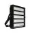 Ledvance LED Valonheitin Eco High Power Musta 500W 67500lm 90D - 840 Kylmä Valkoinen | IP65 - Symmetrinen