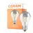 Osram Classic LED E27 Päärynä Filament Mirror Hopea 4W 400lm - 827 Erittäin Lämmin Valkoinen | Korvaa 35W