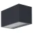 Ledvance Smart+ WiFi Seinävalaisin Brick Tumma Harmaa ulkona 14W 600lm - 830 | RGBW