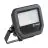 Ledvance LED Valonheitin Aluminium Musta 8W 1200lm 100D - 840 Kylmä Valkoinen | IP66 - Symmetrinen