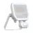 Ledvance LED Valonheitin Aluminium Valkoinen 17W 2200lm 100D - 830 Lämmin Valkoinen | IP65 - Liike- Ja Valotunnistin - Symmetrinen